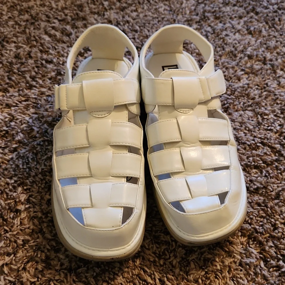 Faranzi Thurman Sandal 10 D white